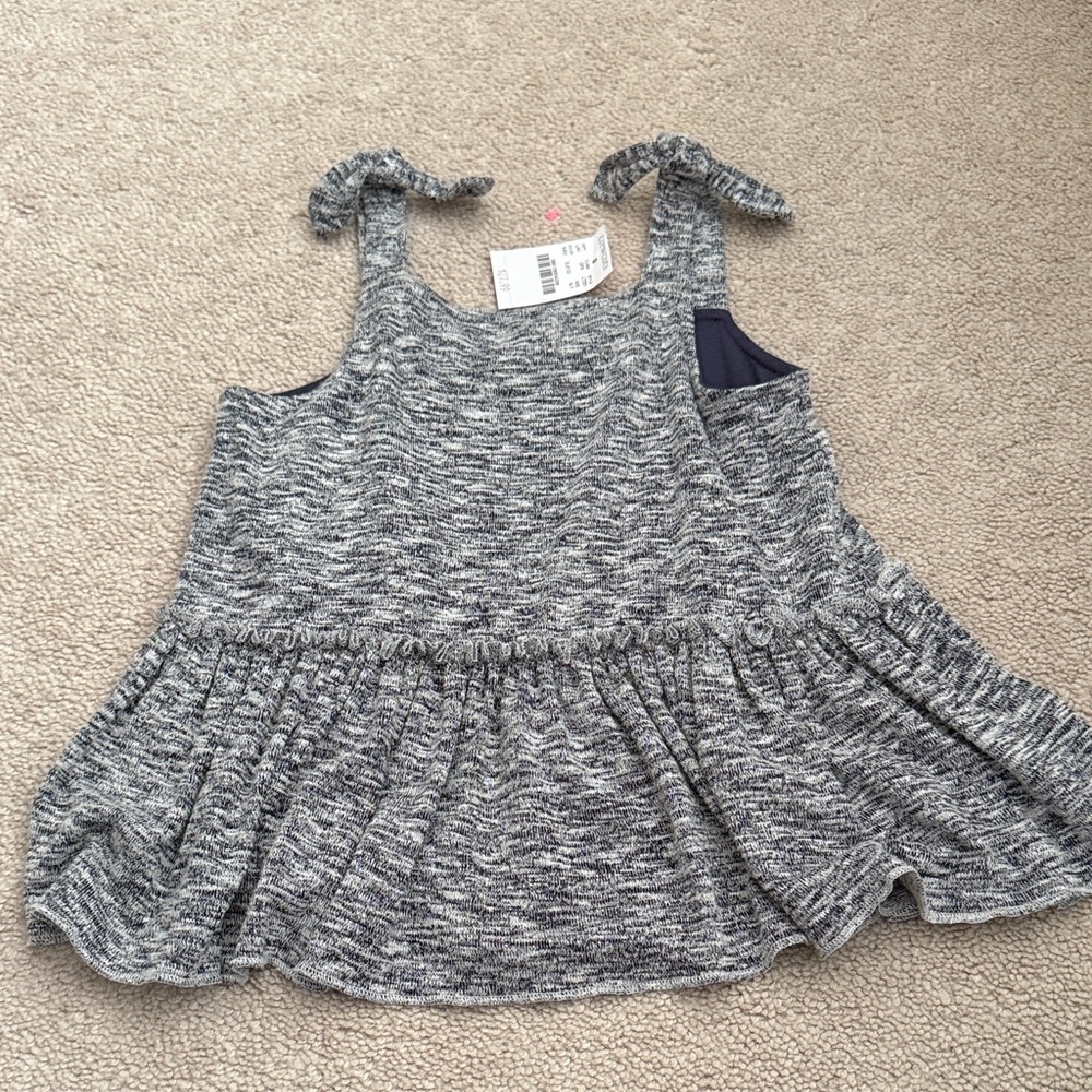 Crewcuts Gray Textured Kids Blouse